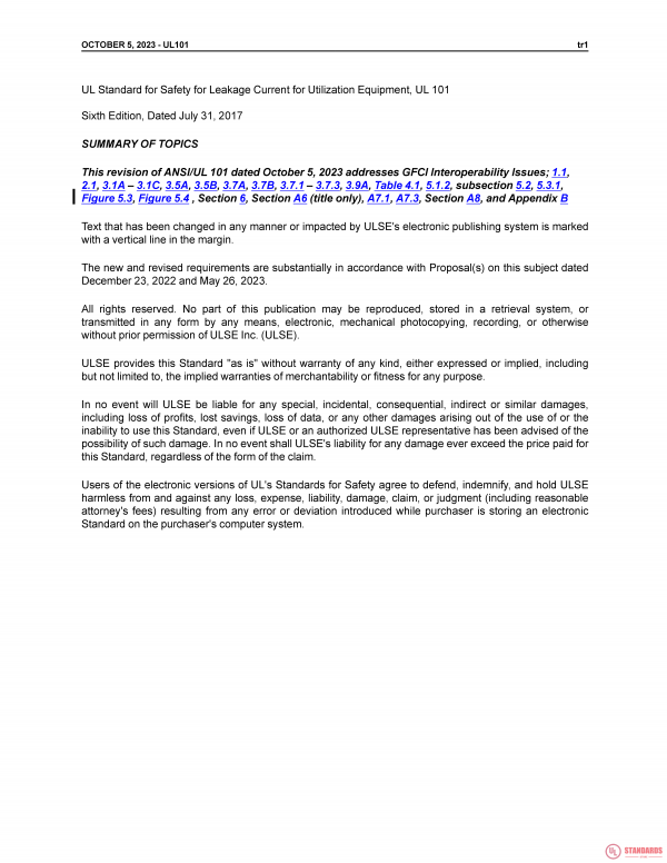 UL 101 PDF UL 101 PDF
